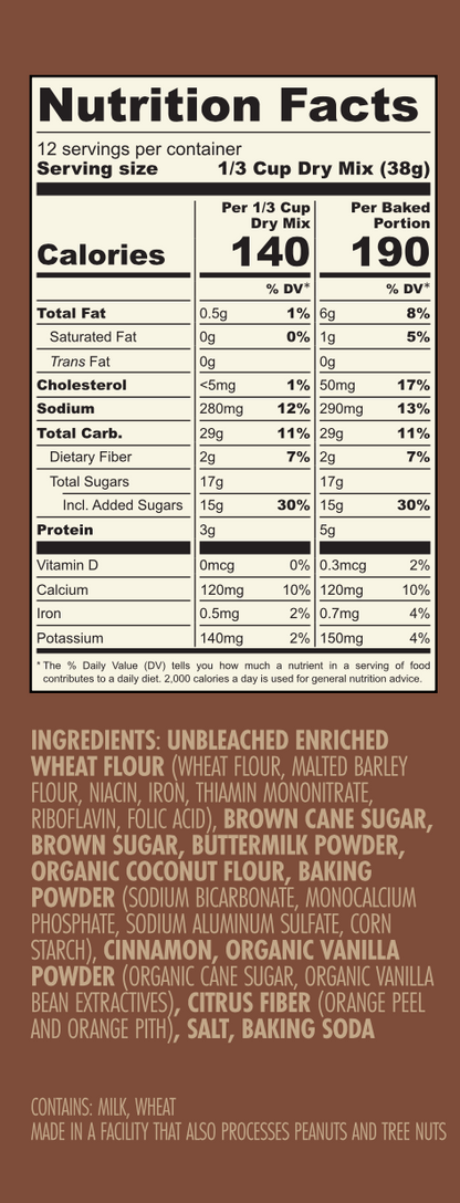 Cinnamon Toast Cake Mix