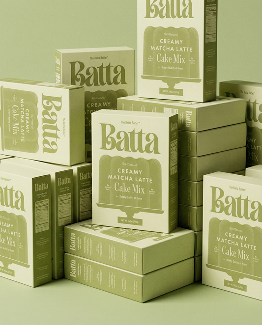 Creamy Matcha Latte Cake Mix